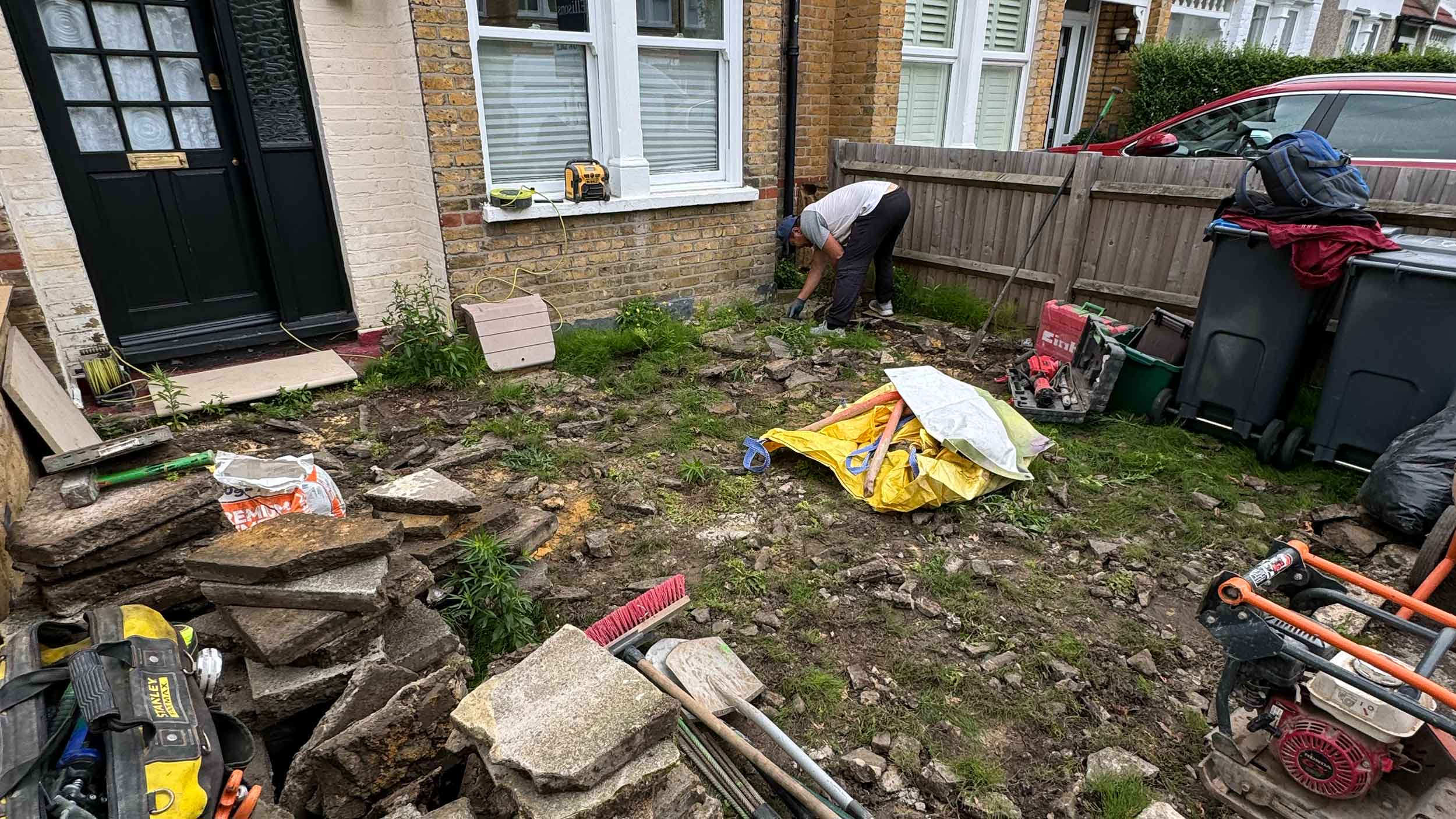 Raynes_Park_Front_Garden_Transformation_Before