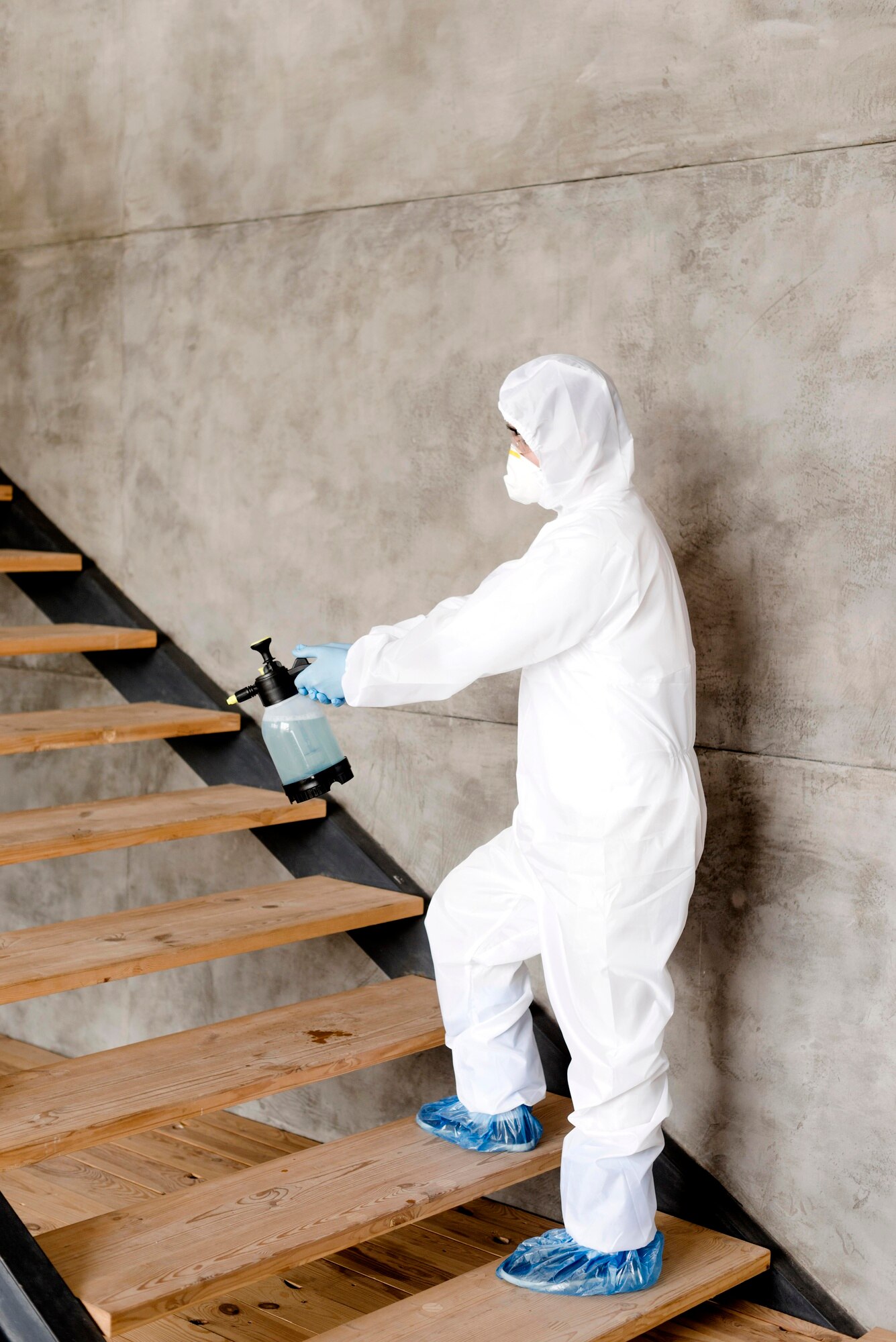 side-view-man-disinfecting-stairs_23-2148563386
